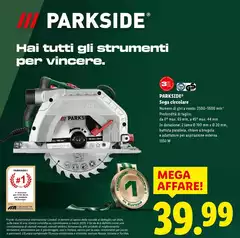 Parkside - Sega Circolare