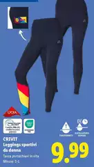 Crivit - Leggings Sportivi Da Donna