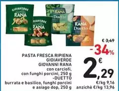 Rana - Pasta Fresca Ripiena Gioiaverde