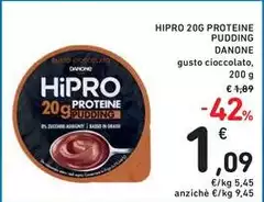 Danone - Hipro Proteine Pudding