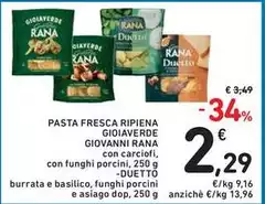 Rana - Pasta Fresca Ripiena Gioiaverde
