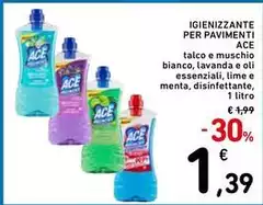 Ace - Igienizzante Per Pavimenti