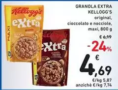 Kelloggs - Granola Extra