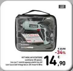 Luce - Kit Mini Avvitatore