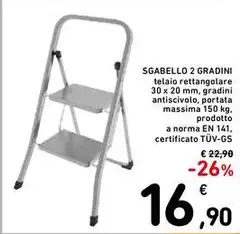 Sgabello 2 Gradini
