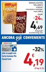 Kelloggs - Granola Extra