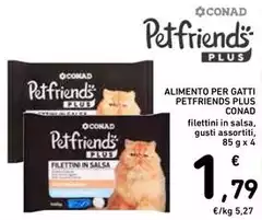Conad - Alimento Per Gatti Petfriends Plus