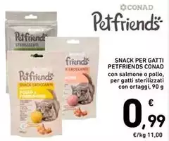 Conad - Snack Per Gatti Petfriends