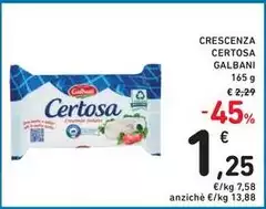 Galbani - Crescenza Certosa