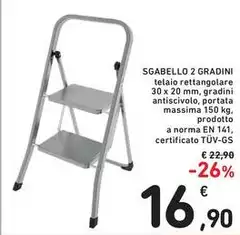 Sgabello 2 Gradini