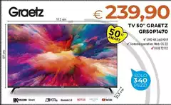 Graetz - TV 50" GR50P1470 
