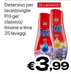 Pril - Detersivo Per Lavastoviglie Gel Classico