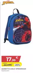 Spiderman - Zainetto Asilo