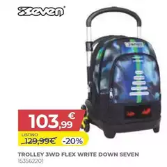 Seven - Trolley 3Wd Flex Write Down