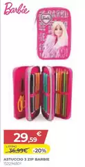 Barbie - Astuccio 3 Zip