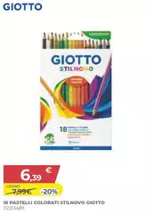 Giotto - 18 Pastelli Colorati Stilnovo