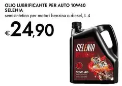 Selenia - Olio Lubrificante Per Auto 10W40