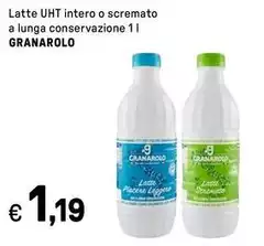 Granarolo - Latte UHT Intero O Scremato A Lunga Conservazione