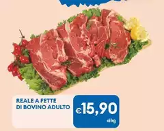 Reale A Fette Di Bovino Adulto