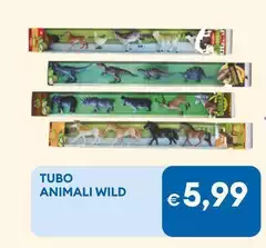 Tubo Animali Wild
