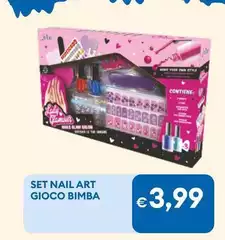 Lady Glamour - Set Nail Art Gioco Bimba