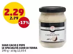 Cuor Di Terra - Sugo Cacio E Pepe Le Specialità