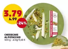 Cheesecake Al Pistacchio