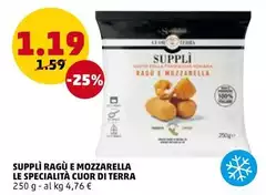 Cuor Di Terra - Suppli Ragù E Mozzarella Le Specialita