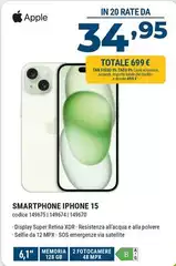 Apple - Smartphone Iphone 15