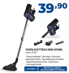 Hyundai - Scopa Elettrica HHN-SF60BL