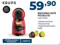 Krups - Macchina Caffè Piccolo XS
