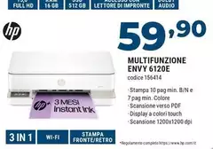 HP - Multifunzione Envy 6120E