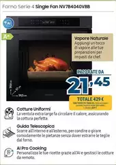 Samsung - Forno Serie 4 Single Fan NV7B4040VBB