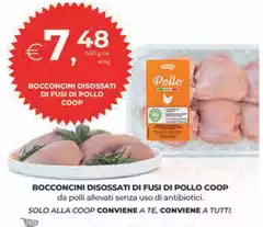 Coop - Bocconcini Disossati Di Fusi Di Pollo