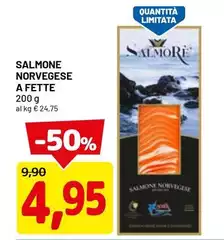 Salmone Norvegese A Fette