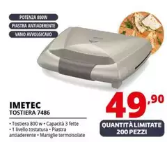 Imetec - Tostiera 7486