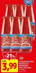 Pantone - Versodoroso Oro Passata Di Pomodoro 100% Italiano