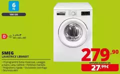 Smeg - Lavatrice LBW60IT 