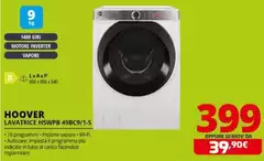Hoover - Lavatrice H5WPB 49BC9/1-S