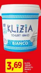 Klizia - Yogurt Greco 0% Bianco