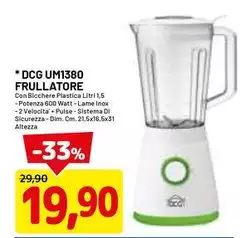 DCG - Dcg Um1380 Frullatore