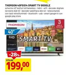 Thomson - 40FGS14 Smart Tv Google