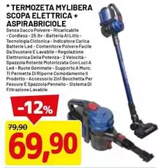 Termozeta - Scopa Elettrica + Aspirabriciole