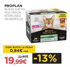 Pro Plan - Busta Gatto Multipack Sterilised