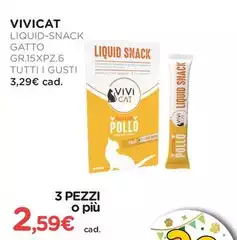 Vivicat - Liquid-Snack Gatto