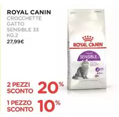Royal Canin - Crocchette Gatto Sensible 33