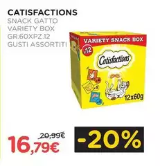 Catisfactions - Snack Gatto Variety Box