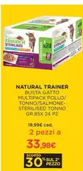 Natural Trainer - Busta Gatto Multipack Pollo