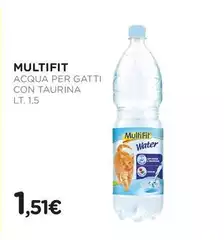 Multifit - Acqua Per Gatti Con Taurina