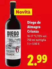 Diego De Almagro - Crianza 